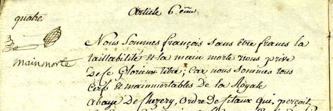 Doléances Chézery