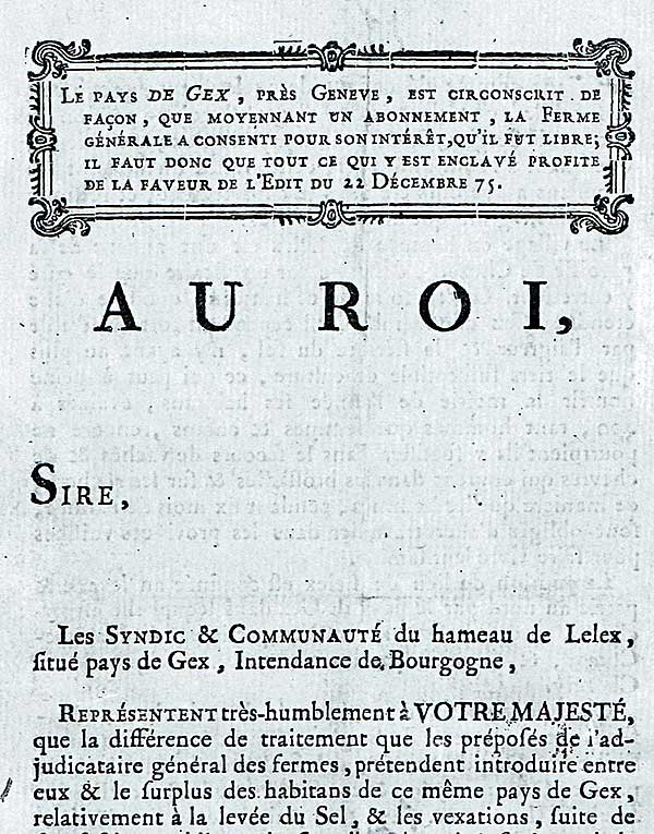 Lélex, Zone franche